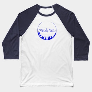 New York City Manhattan Baseball T-Shirt